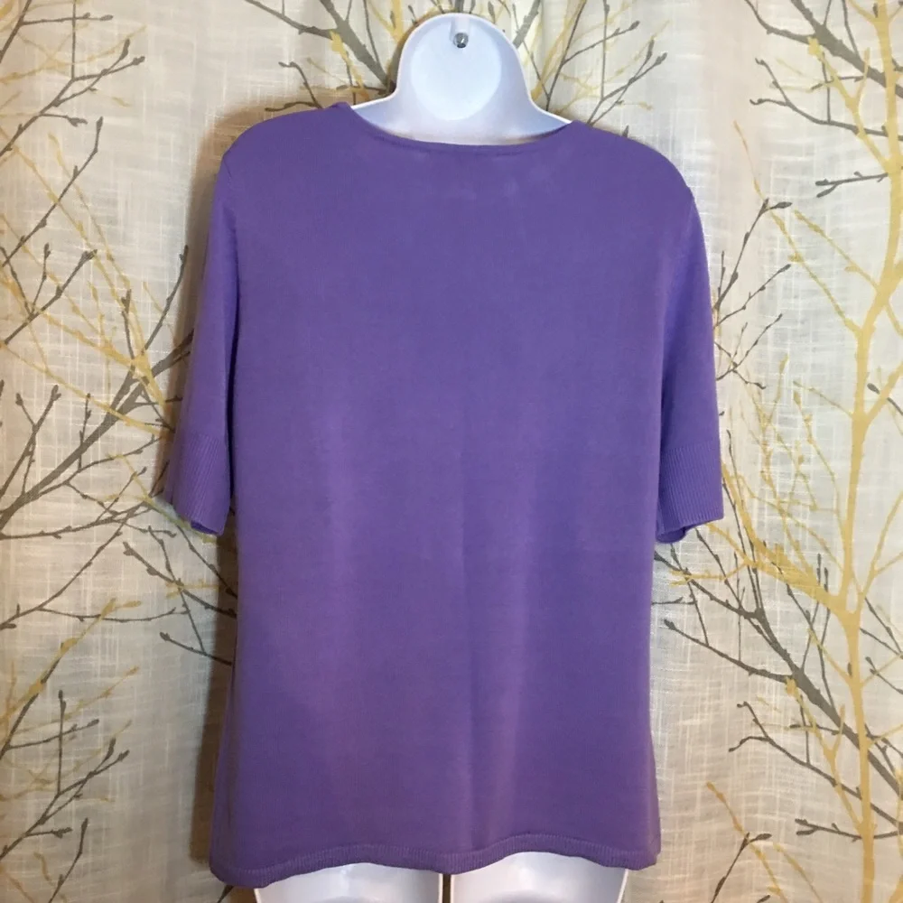 Coldwater Creek Short-sleeved Shirt - Picture 4 of 7